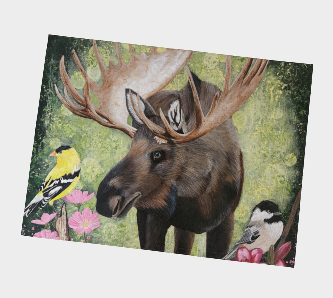 Napperon - Faune et flore