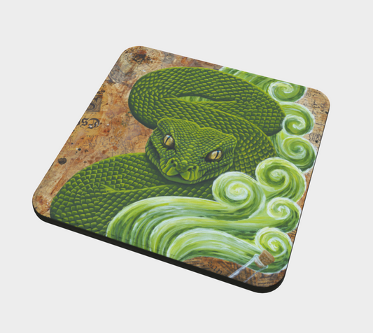 Sous-verre - Serpentard