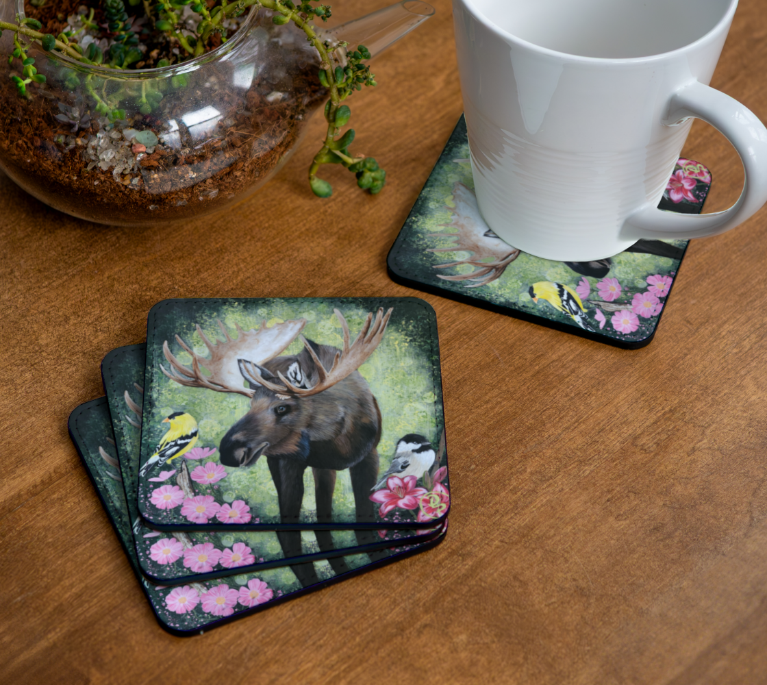 Sous-verre - Faune et flore
