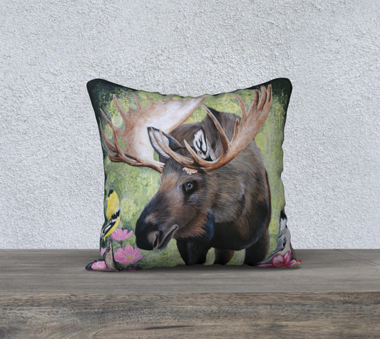 Housse de coussin - Faune et flore