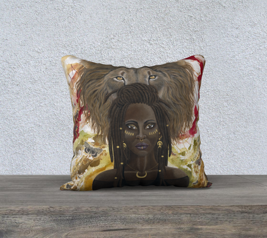 Housse de coussin - Learn to roar
