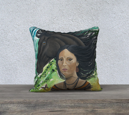 Housse de coussin - Don't look back